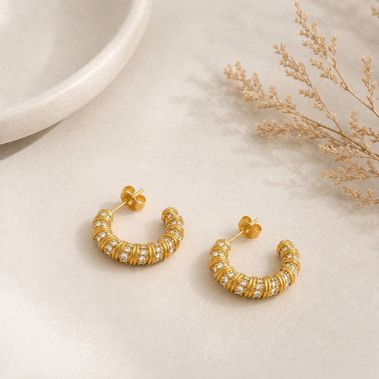 Parisian Croissant Hoops