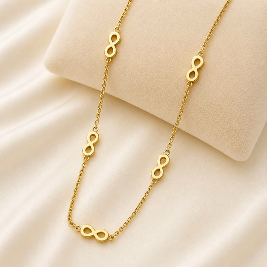 Infinity Station Necklace