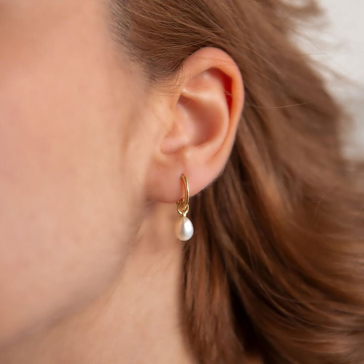Pearl Hoops