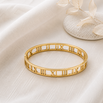 Roman Numeral Bangle