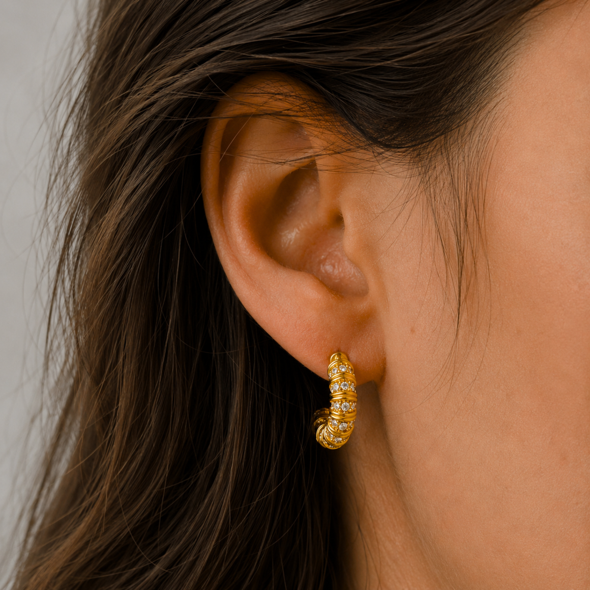 Parisian Croissant Hoops