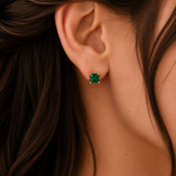 Emerald Studs