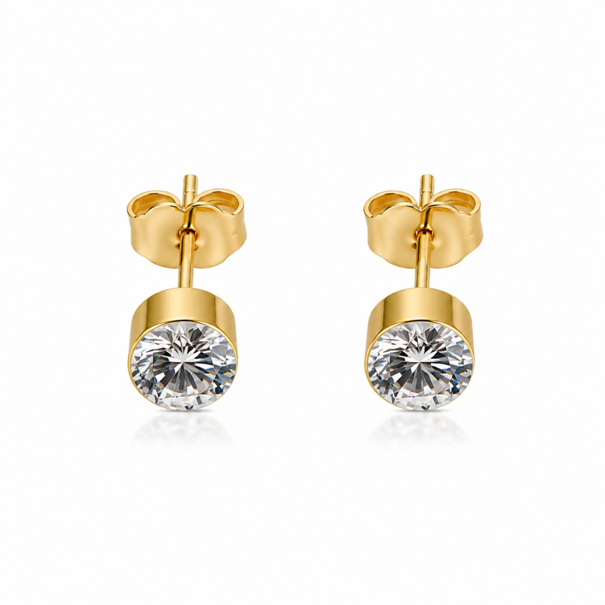 Zarqoon Diamond Studs