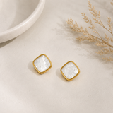 Luminous Square Studs