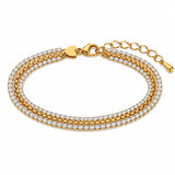 Eclat Triple Stand Bracelet