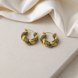 Emerald Twist Huggies