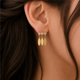 Leaf Drop Earrings