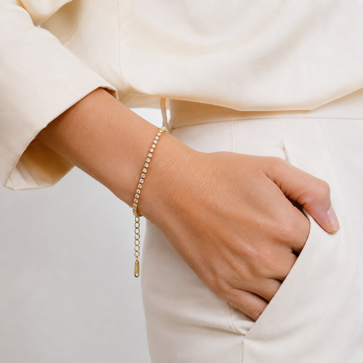 Dewdrop Crystal Bracelet
