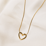 Hollow Heart Necklace