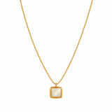 Ivory Cabochon Necklace