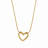 Hollow Heart Necklace