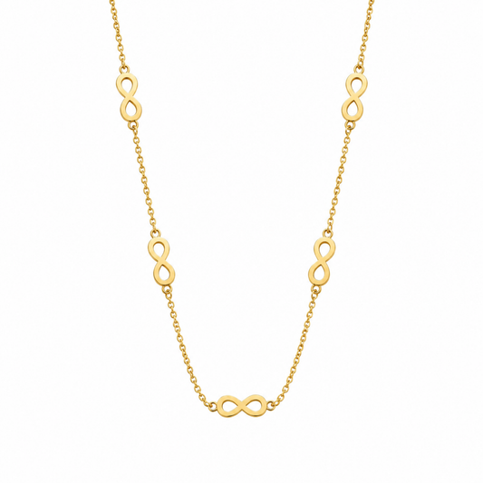 Infinity Station Necklace