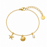 Seashell Starfish Bracelet