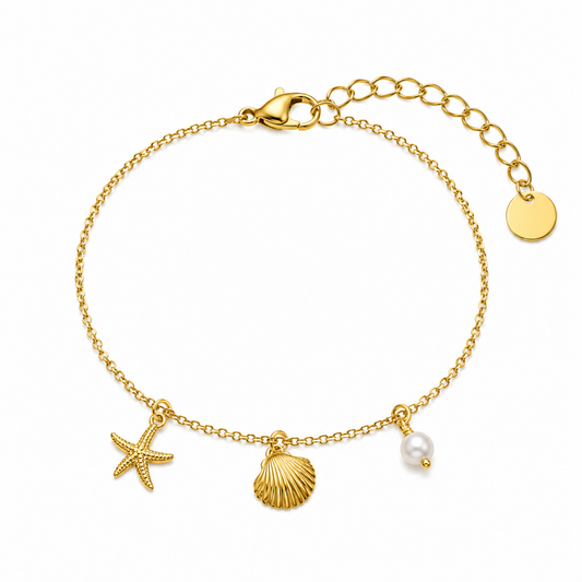 Seashell Starfish Bracelet