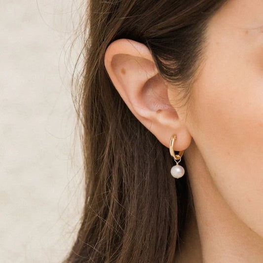 Pearl Hoops