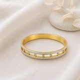 Celeste Crystal Bangle