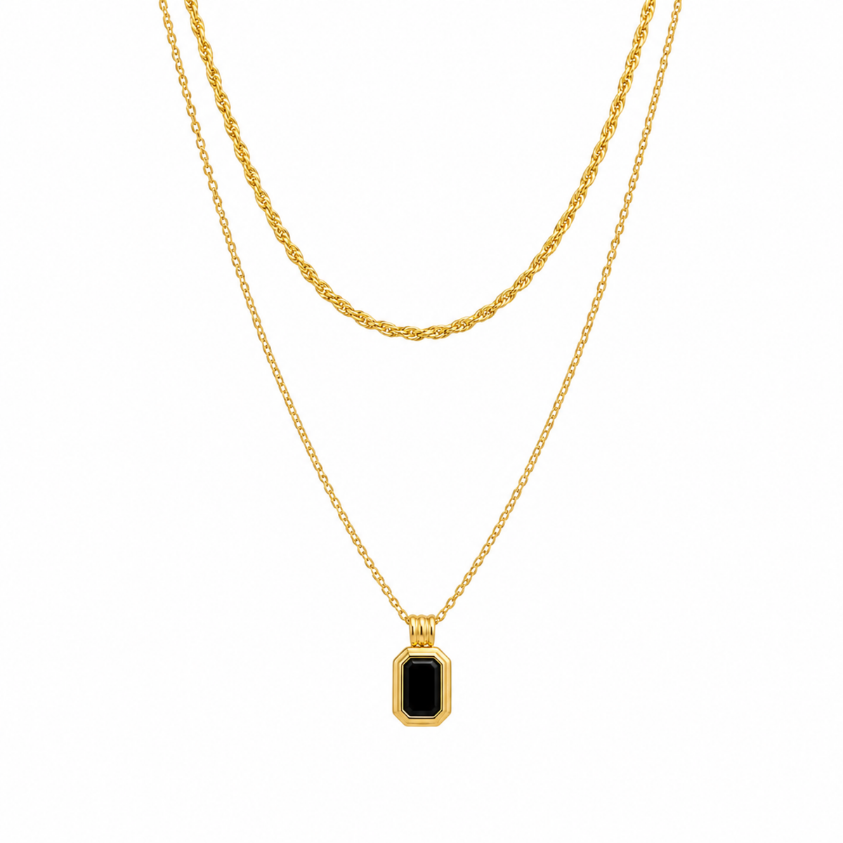 Gold Embrace Pendant