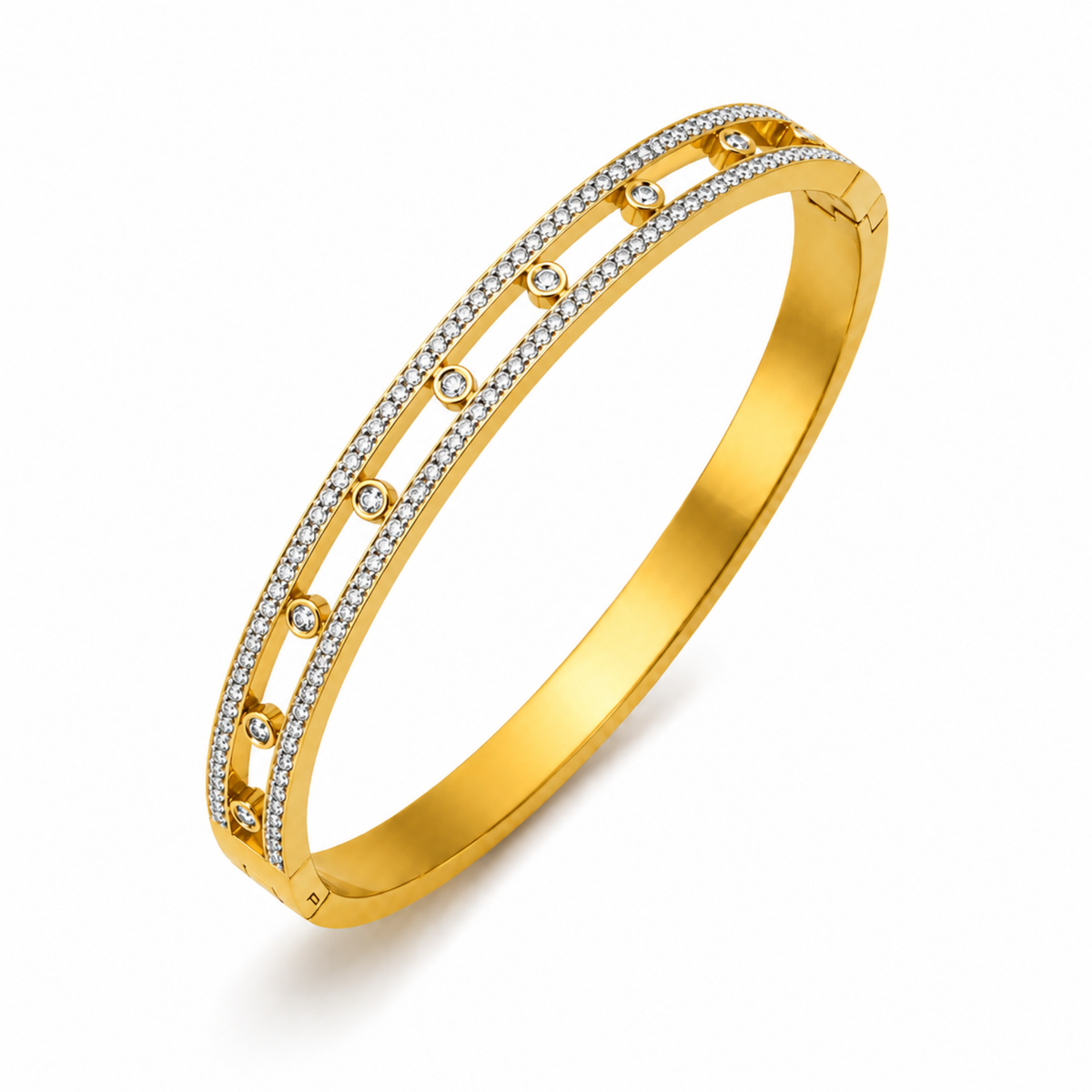 Celeste Crystal Bangle
