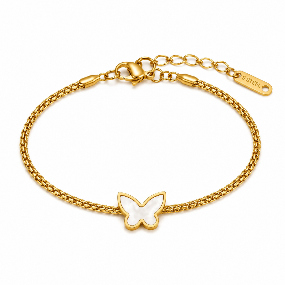 Butterfly Charm Bracelet
