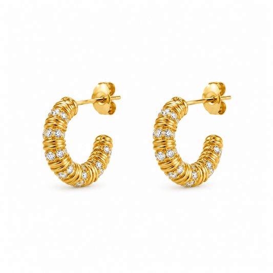 Parisian Croissant Hoops