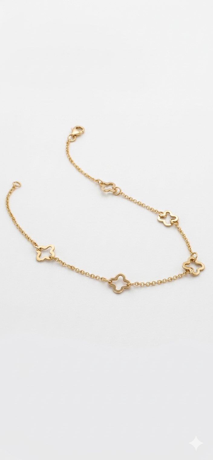 Clover Chain Bracelet