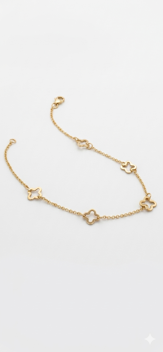 Clover Chain Bracelet