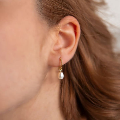 Pearl Hoops