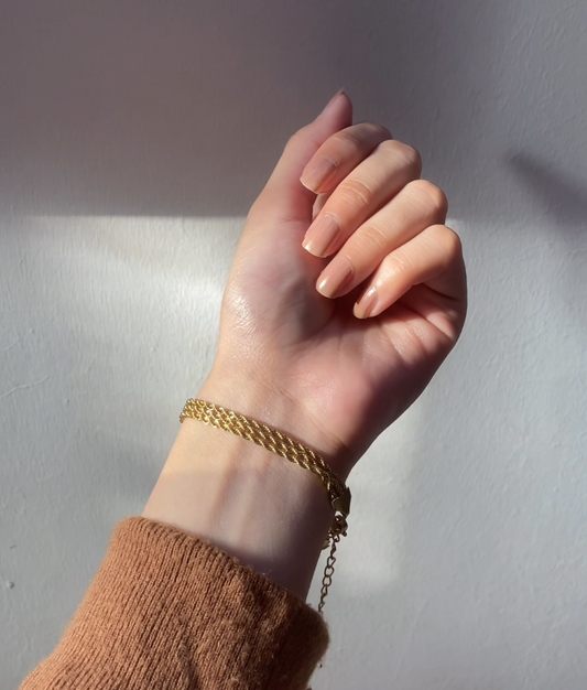 Triple Strand Rope Bracelet