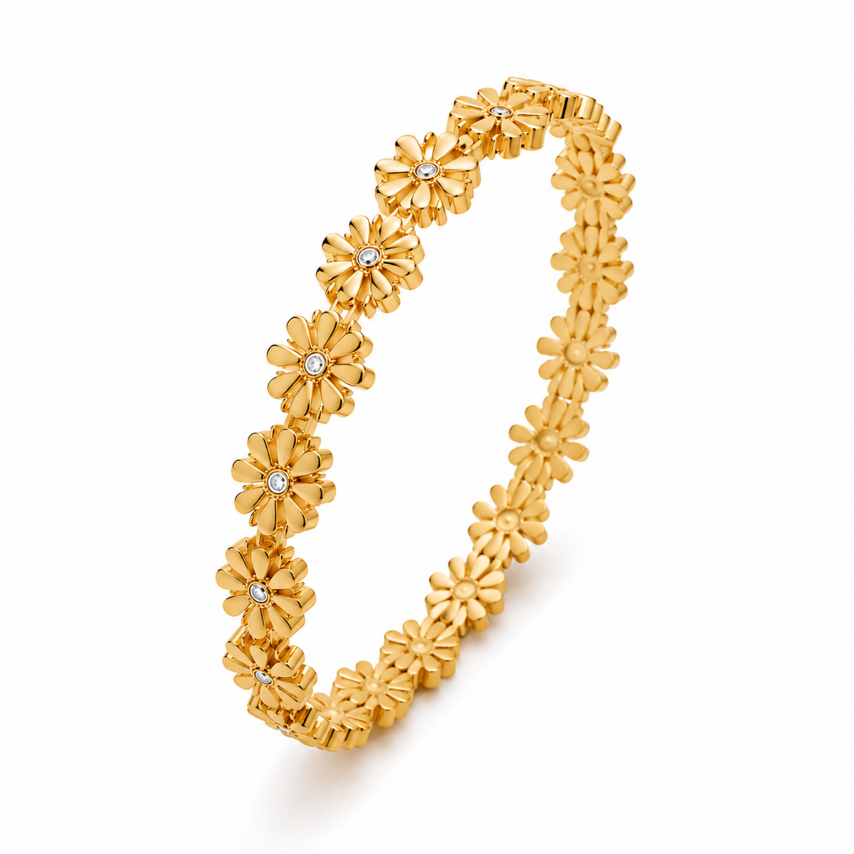 Eternal Daisy Bangle