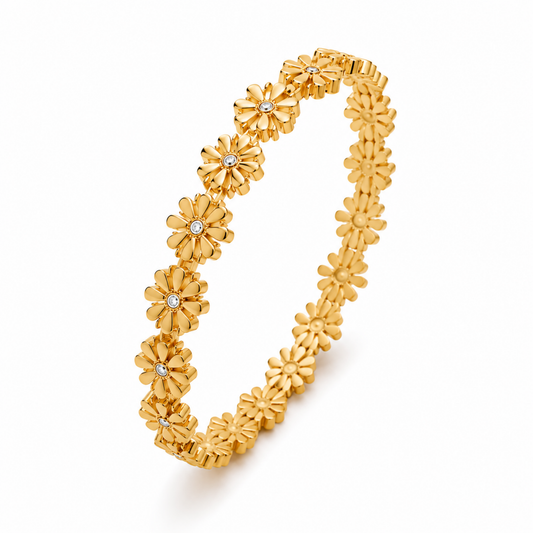 Eternal Daisy Bangle