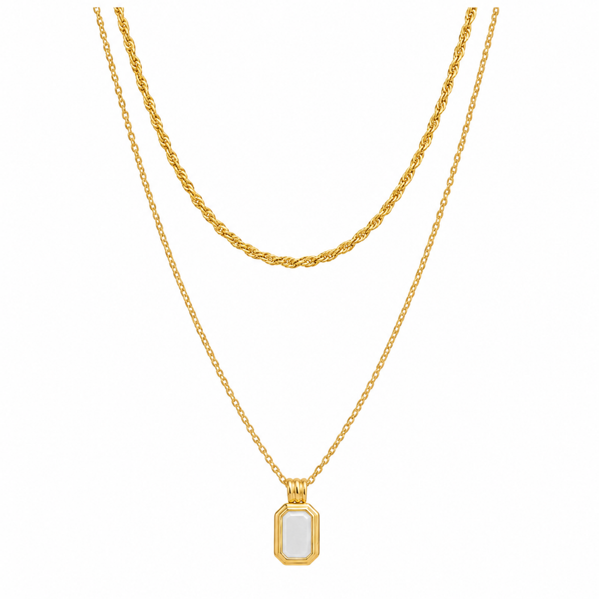 Gold Embrace Pendant