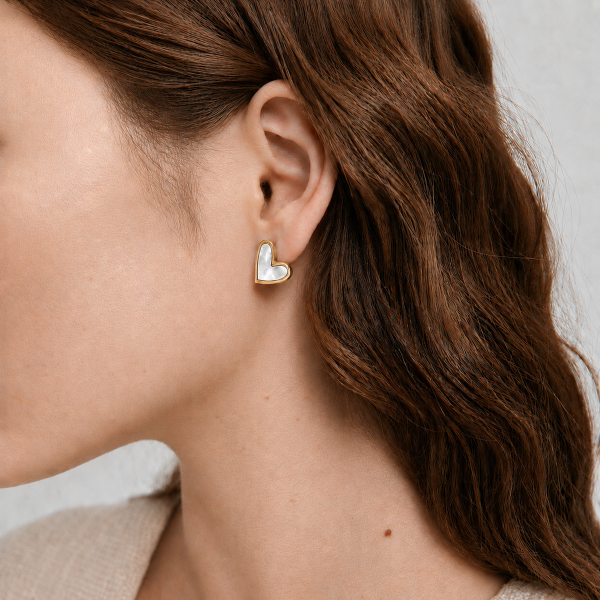 Lumiere Heart Earrings