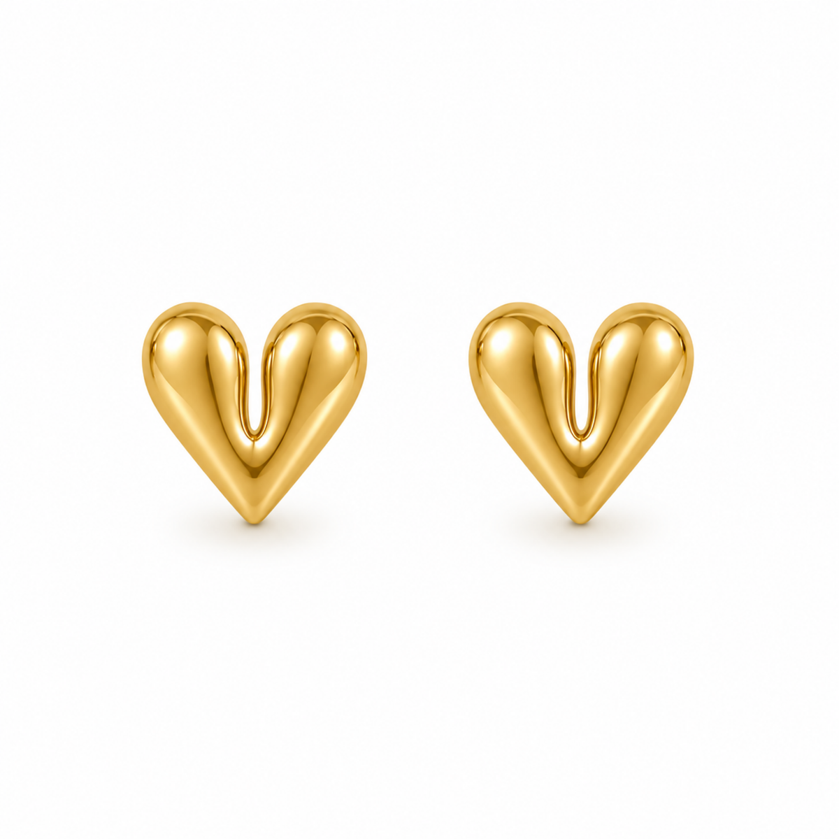 Love Heart Studs