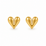 Love Heart Studs
