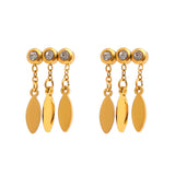 Leaf Drop Earrings